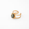 Photo de la bague Nymphéa de la marque de bijoux Adaelya