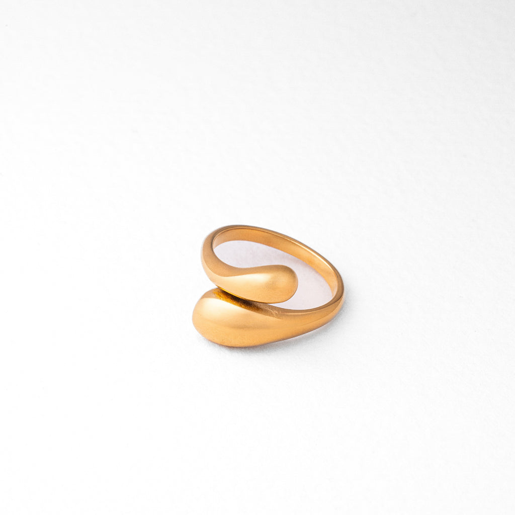 Photo de la bague Ondée de la marque de bijoux Adaelya